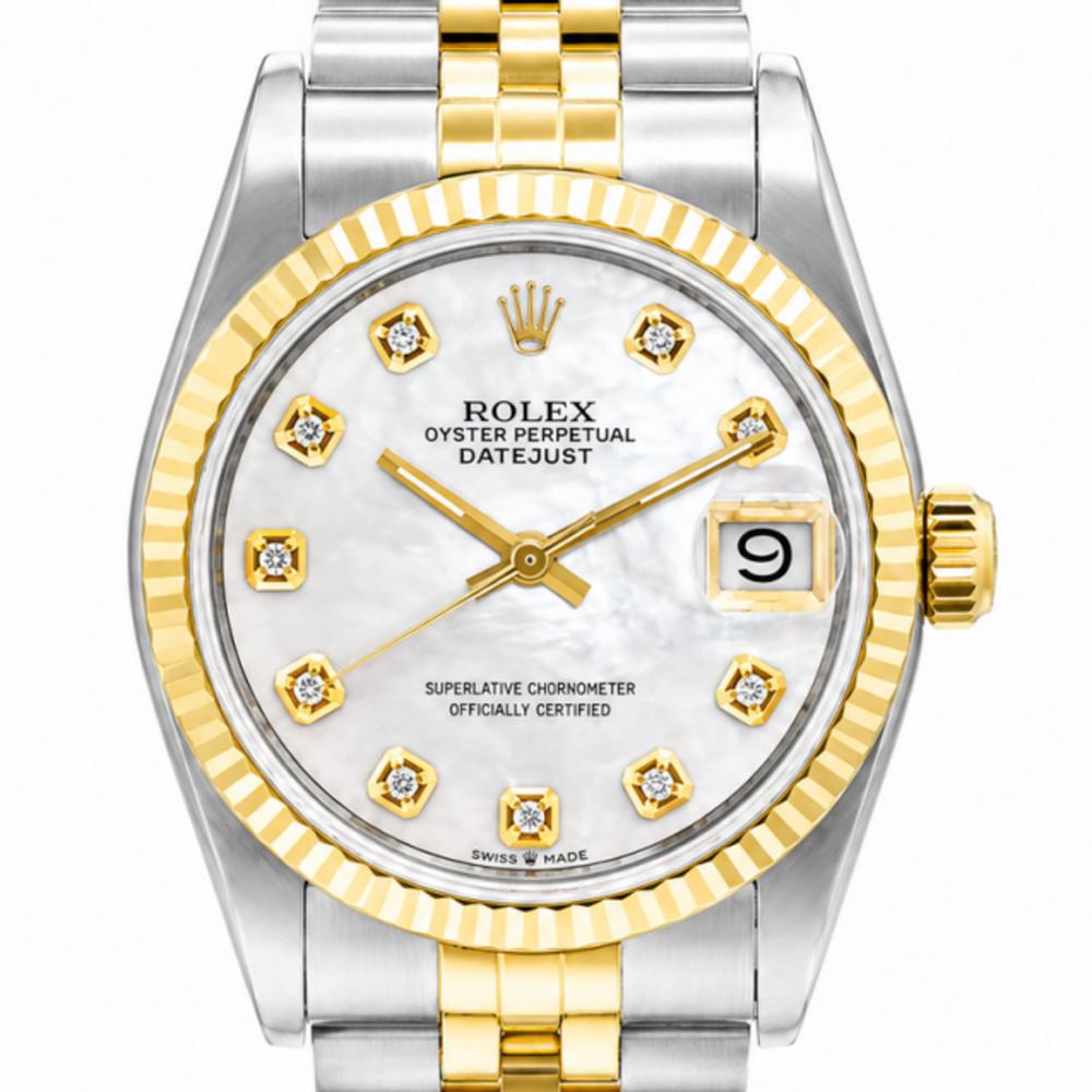 Rolex Datejust Mop 31MM 68273 Two Tone Watch